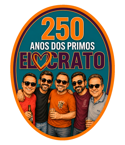 Logotipo Oficial 250 Anos dos Primos